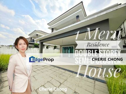 One Meru Residence Brand New Double Storey Semi-D Cluster House , Perak, Ipoh