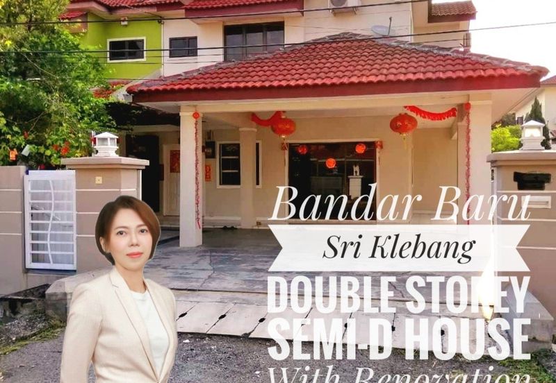 Bandar Baru Sri Klebang Double Storey Semi-D House With Renovation Clubhouse Facilities 