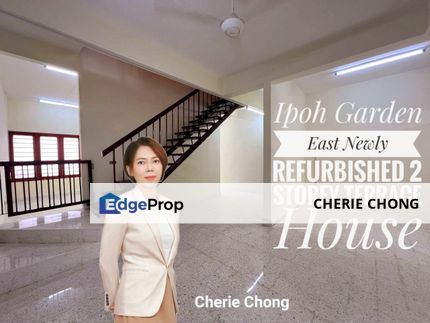 Ipoh Garden East Newly Refurbished Double Storey Terrace House With Renovation Good Condition , Perak, Ipoh