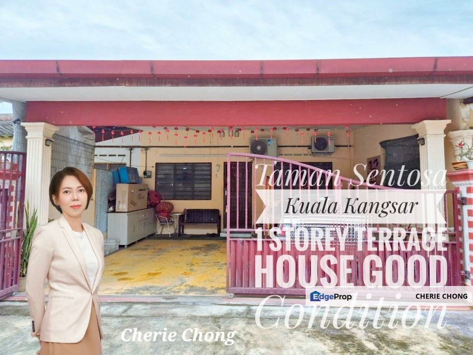 Taman Sentosa Kuala Kangsar Good Condition 1 Storey Terrace House Kitchen Extended , Perak, Kuala Kangsar