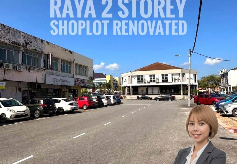 Medan Istana Bandar Ipoh Raya 2 Storey Shoplot Renovated 