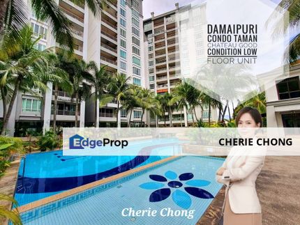 Damaipuri Condominium Taman Chateau Good Condition Low Floor Unit Gated Guarded , Perak, Ipoh
