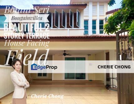 Botani Seri Bougainvillea Beautiful 2 Storey Terrace House Facing Field Gated Guarded , Perak, Ipoh