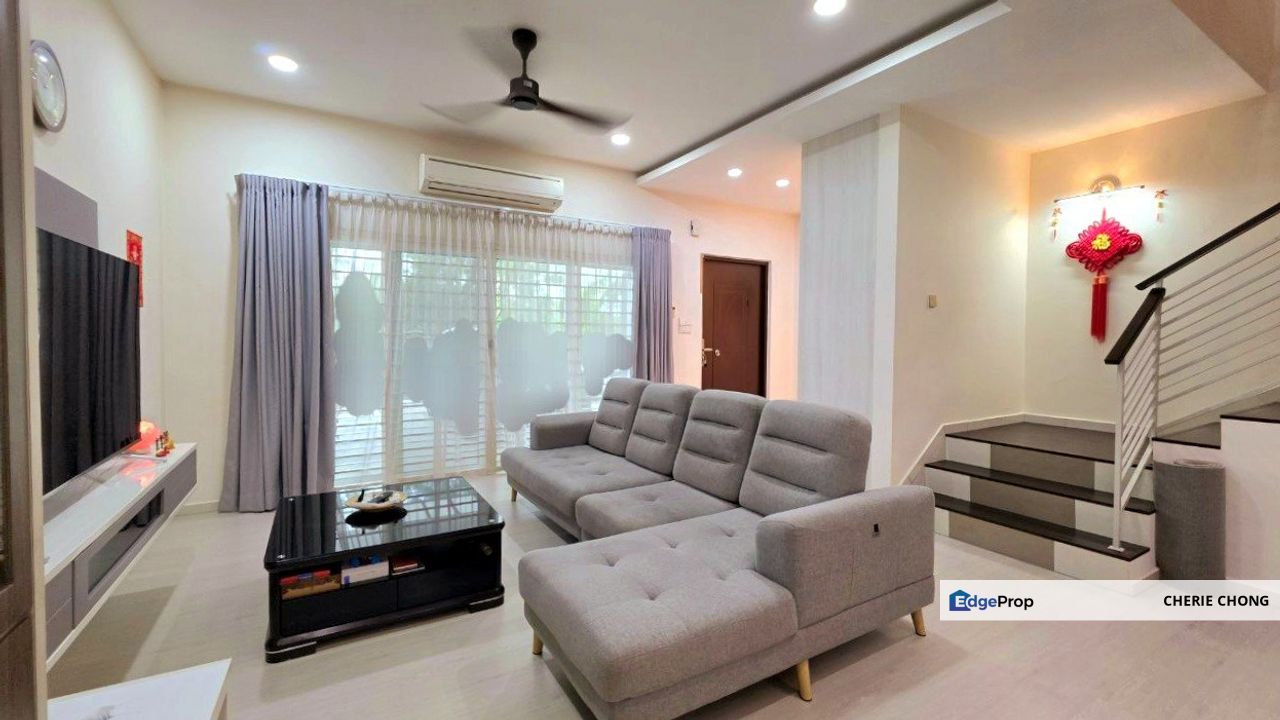 Seri Beringin Botani Modern 2 Storey Terrace House Renovated Gate Guarded Facing Open Field Good Quality Renovation Materials , Perak, Ipoh