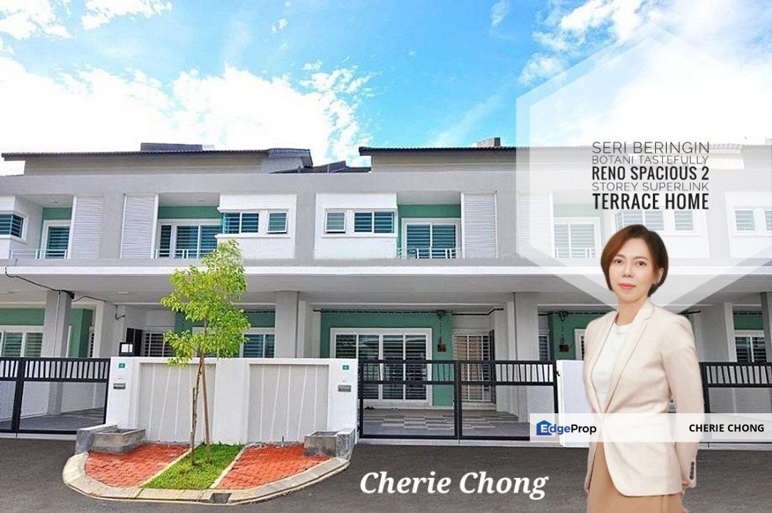 Seri Beringin Botani Tastefully Renovated Spacious 2 Storey Superlink House Gated Guarded , Perak, Ipoh