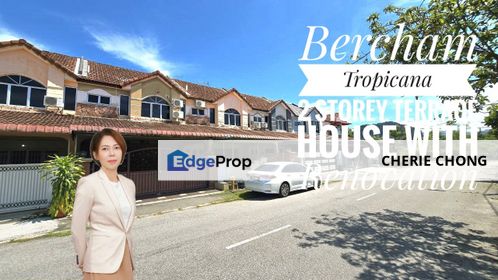 Bercham Tropicana 2 Storey Terrace House With Renovation Kitchen Extended , Perak, Kinta
