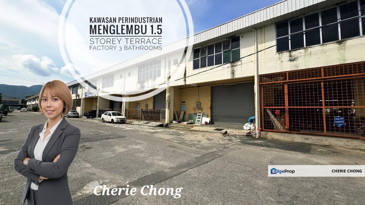 Kawasan Perindustrian Menglembu Good Condition 1.5 Storey Terrace Factory With 3 Bathrooms , Perak, Menglembu