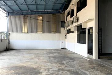 Kawasan Perindustrian Sri Rapat Fully Covered Semi-D Factory Easy Access To Simpang Pulai Toll Nearby Botani Song Choon Gunung Rapat 