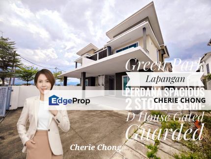 Green Park Lapangan Perdana Nice Spacious 2 Storey Semi-D House Gated Guarded Easy Access Botani Gunung Rapat Station 18, Perak, Ipoh