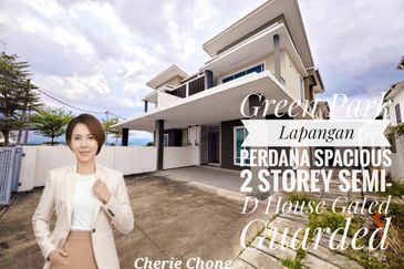 Green Park Lapangan Perdana Nice Spacious 2 Storey Semi-D House Gated Guarded Easy Access Botani Gunung Rapat Station 18
