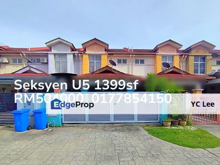 Seksyen U5 Terrace, Selangor, Shah Alam