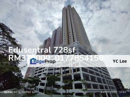 Edusentral Condominium, Selangor, Setia Alam/Alam Nusantara