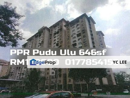 Ppr Pudu Ulu  Flat, Kuala Lumpur, Cheras