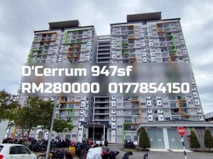 D'Cerrum Apartment for Sale @RM280,000 By YC LEE | EdgeProp.my