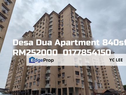Desa Dua Apartment Apartment, Kuala Lumpur, Kepong