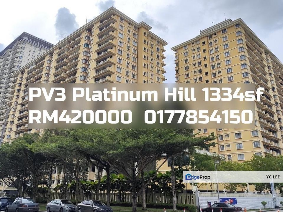 Pv3 Platinum Hill Condominium for Sale @RM420,000 By YC LEE | EdgeProp.my