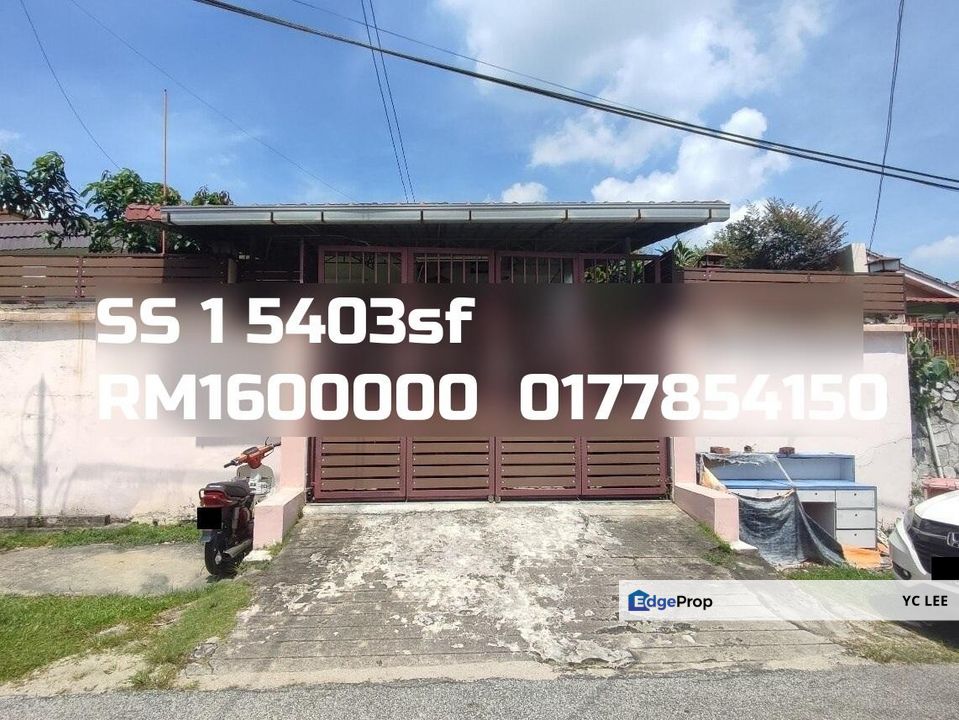 Ss 1 Bungalow, Selangor, Petaling Jaya