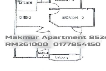 Makmur Apartment, Taman Sri Subang