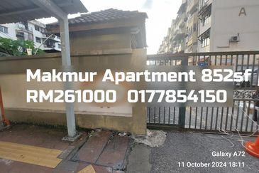 Makmur Apartment, Taman Sri Subang