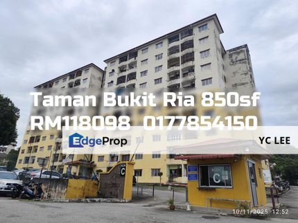 Taman Bukit Ria Apartment, Penang, Kubang Semang