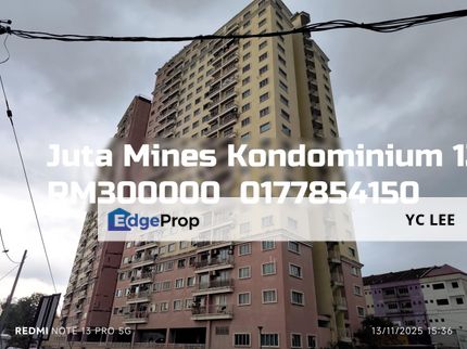 Juta Mines Kondominium Condominium, Selangor, Seri Kembangan