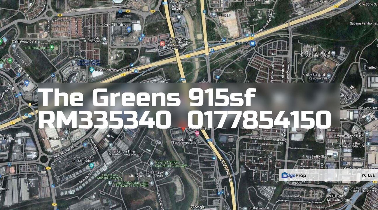 The Greens Condominium, Selangor, Shah Alam