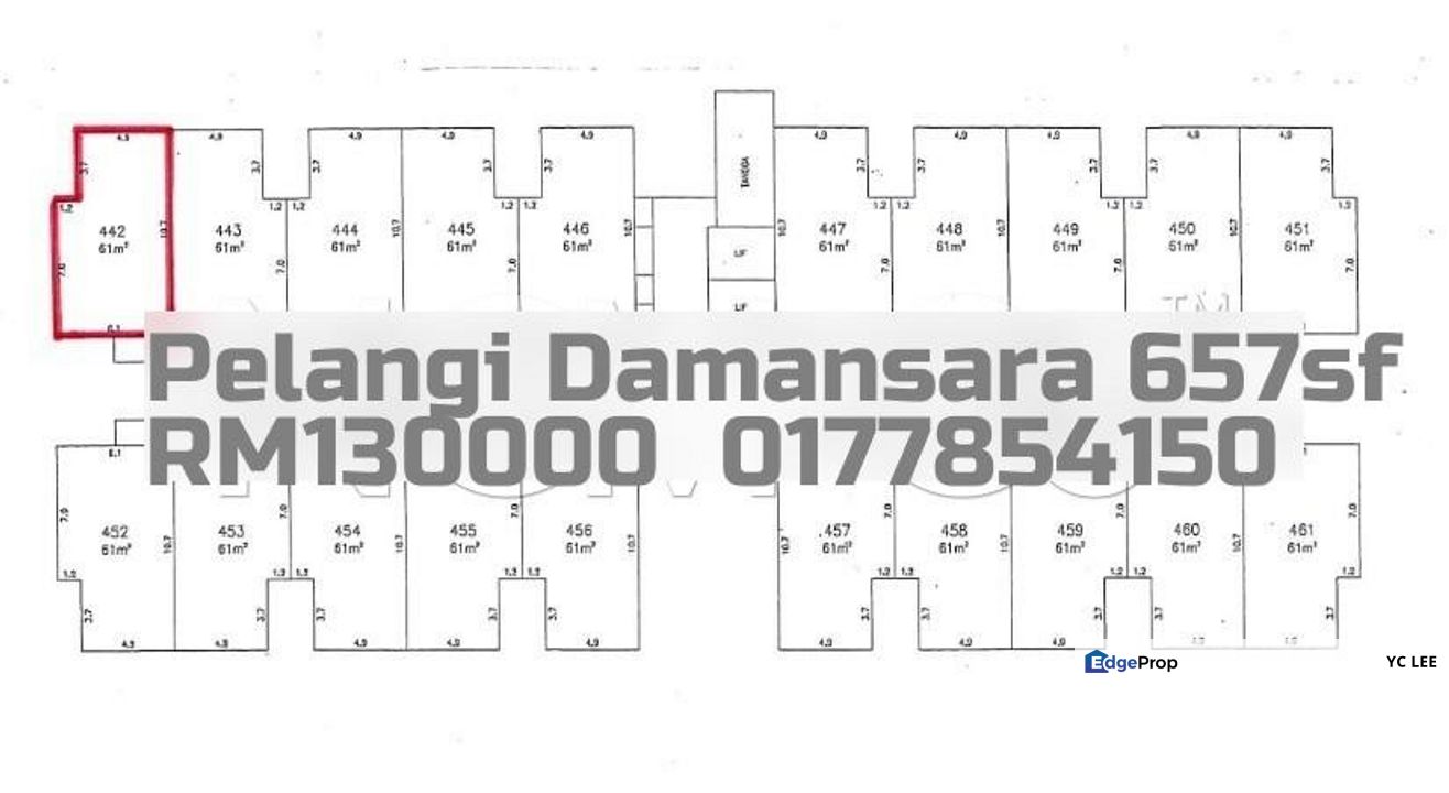 Pelangi Damansara Apartment, Selangor, Kayu Ara