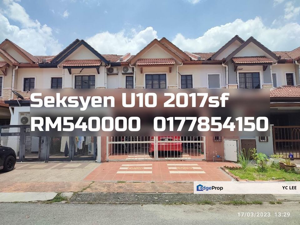 Seksyen U10 Terrace, Selangor, Shah Alam