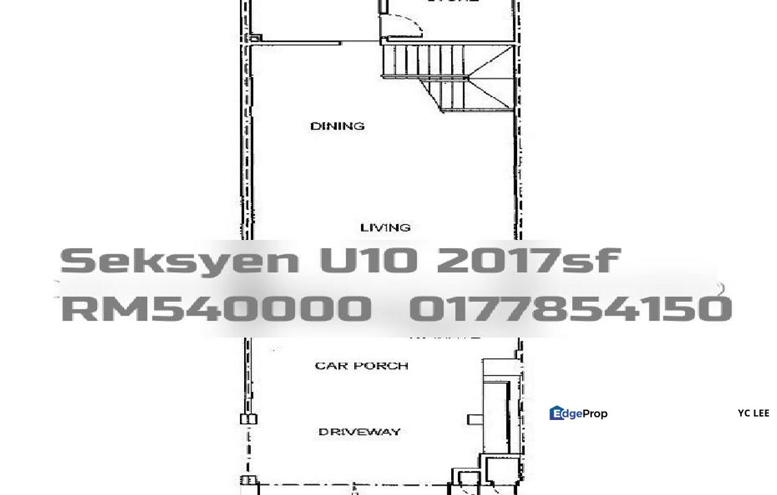 Seksyen U10 Terrace, Selangor, Shah Alam