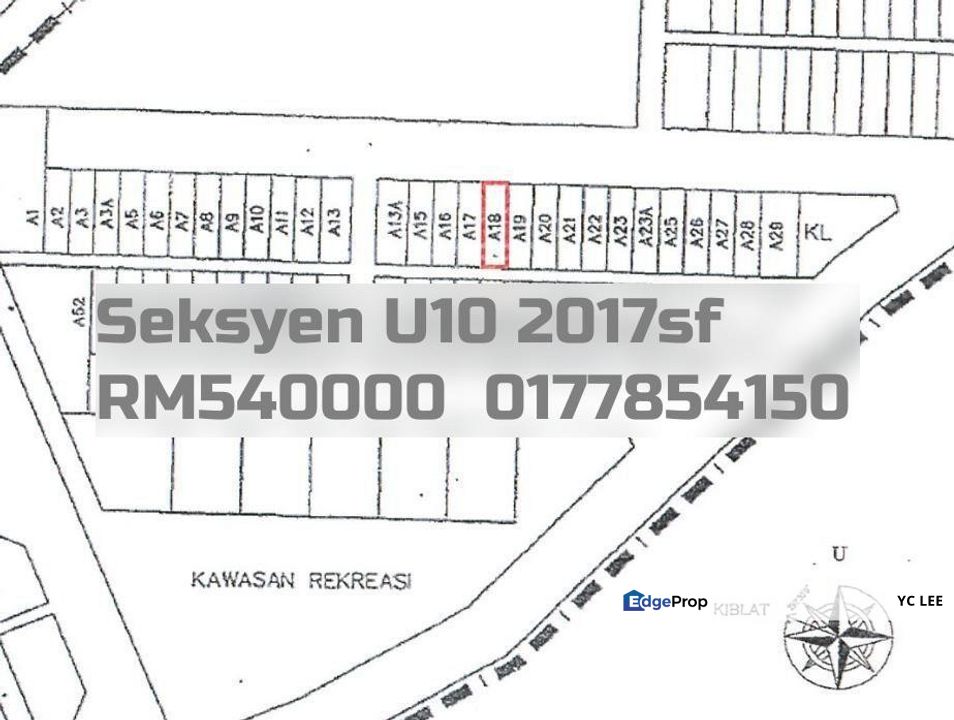 Seksyen U10 Terrace, Selangor, Shah Alam