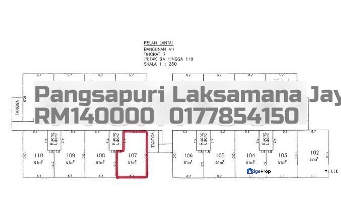 Pangsapuri Laksamana Jaya Apartment, Selangor, Batu Caves 