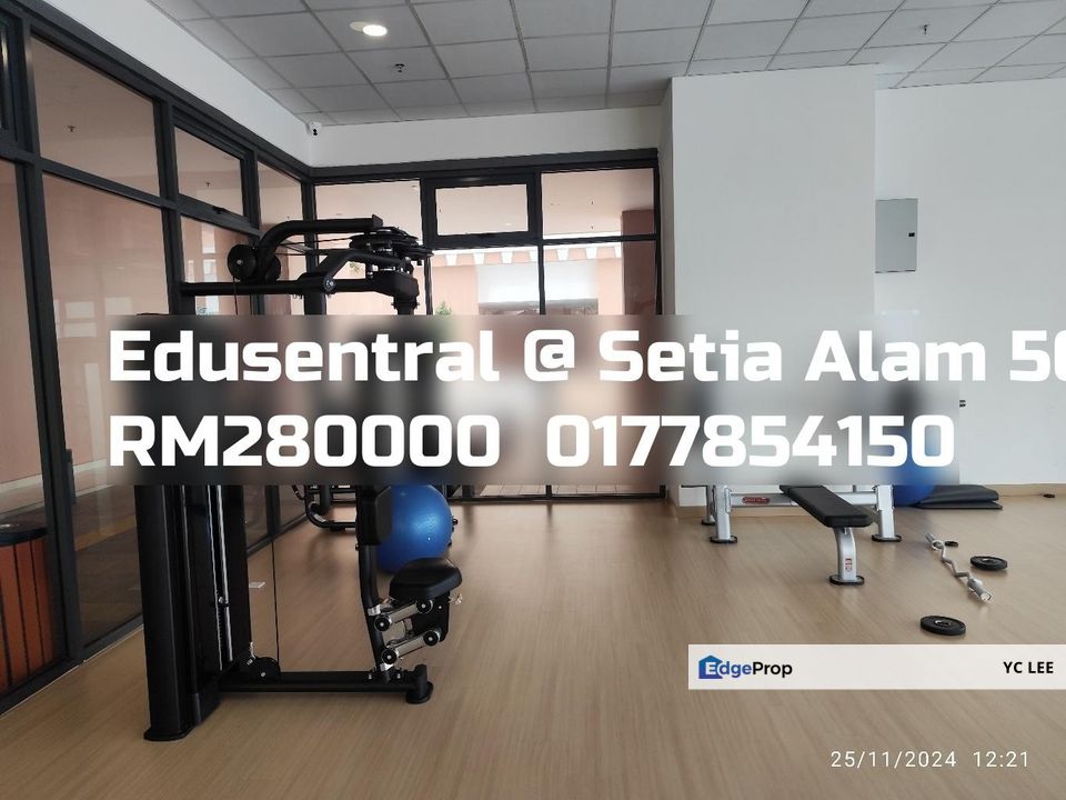Edusentral @ Setia Alam Condominium, Selangor, Shah Alam