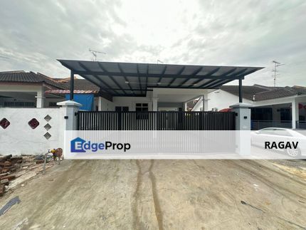 Taman Puteri Wangsa Single Storey Endlot Terrace House for Sale, Johor, Ulu Tiram