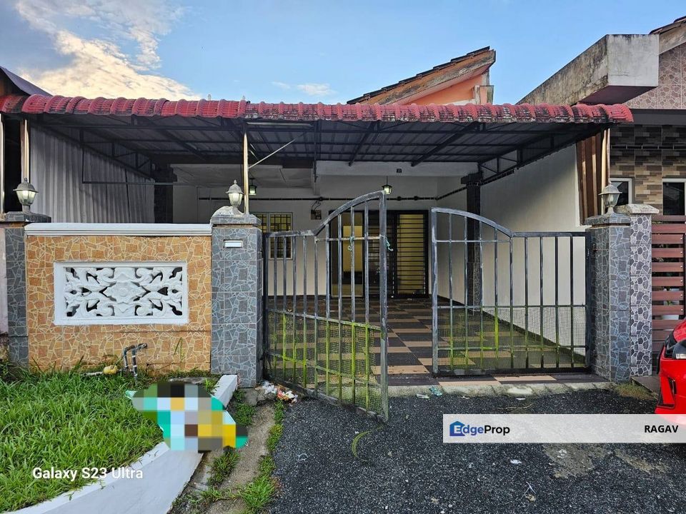 Taman Sri Saujana Single Storey Terrace House for Sale for Sale @RM378 ...