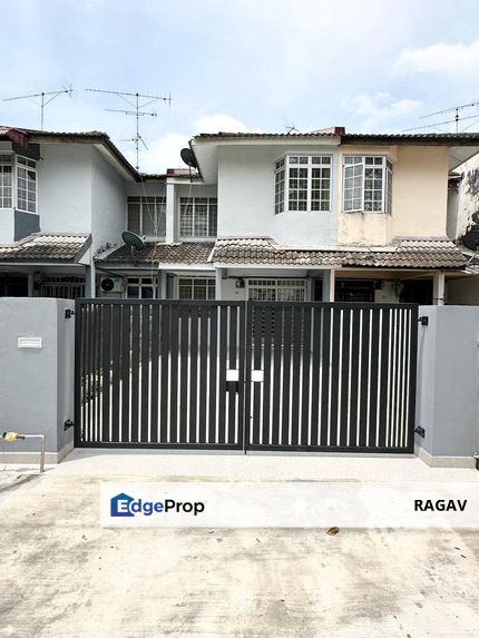 Jln Bunga Kertas Taman Muhibah Kulai Double Storey Terrace House For Sale, Johor, Kulai