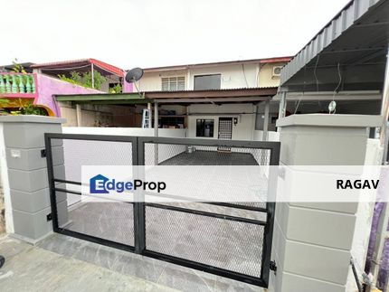 Taman Rinting Masai Double Storey Terace House For Sale, Johor, Masai