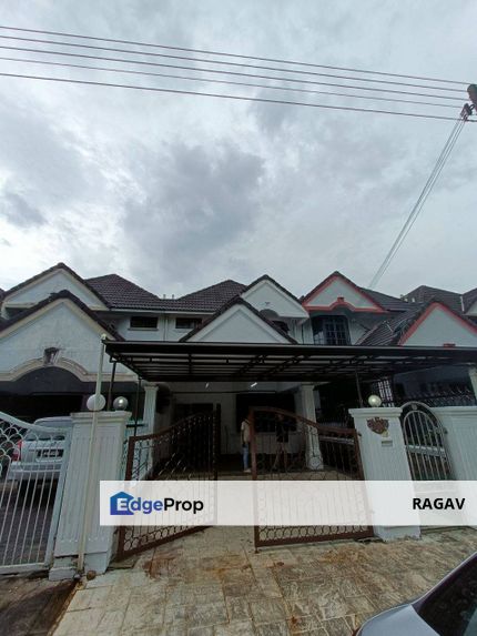 Taman Rinting Masai Double Storey Terrace House For Sale, Johor, Masai