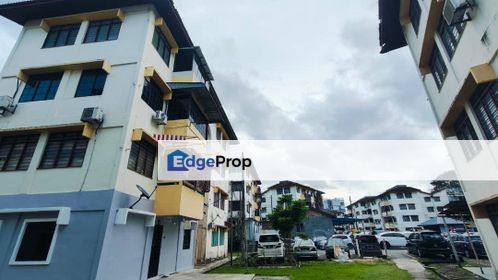 Taman Perling Camar Flat Corner Unit For Sale, Johor, Skudai