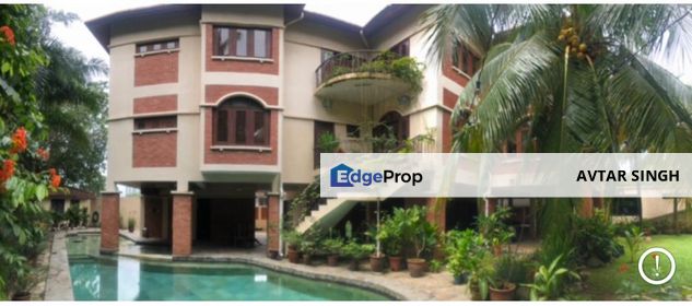 Jalan Pimping, Ukay Heights, Ampang 3 Storey Bungalow For Rent, Selangor, Ampang