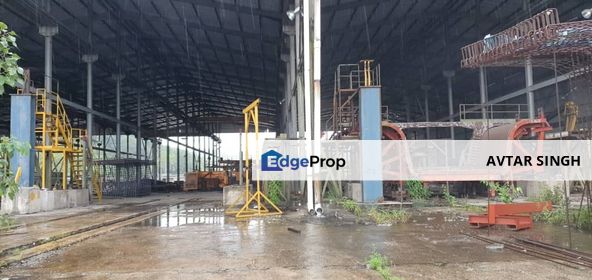 Batangkali Industrial Land With Structure For Sale, Selangor, Batang Kali