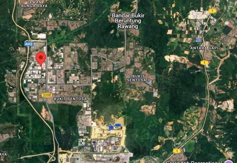 Bandar Bukit  Beruntung 2 Adjoining Warehouse for Rent