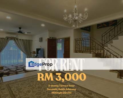 For Rent. Renovated Terrace House. Furnished. Ready to Move in, Selangor, Bukit Jelutong