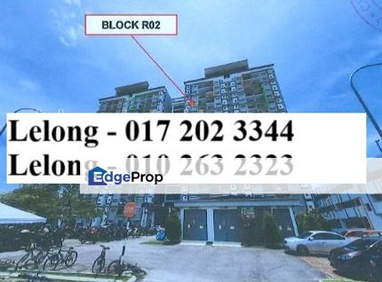 UNIT NO R02-13-05, BLOCK R02, PANGSAPURI SERUMPUN(D'CERRUM APARTMENT), JALAN ECOHILL 1/2, SETIA ECOHILL, 43500, SEMENYIH, Selangor., Selangor, Semenyih
