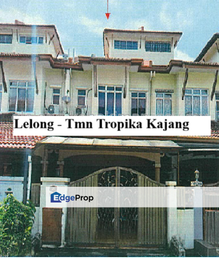 Bank Lelong 2 Story Terrace House : No. 26, Jalan Tropika 5, Taman Tropika, 43000, Kajang, Selangor., Selangor, Kajang