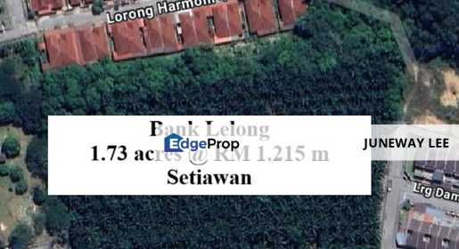 Bank Lelong Munjung Setiawan Land : Lot 2924, Kampung Serdang, 32000, Sitiawan, Perak., Perak, Manjung