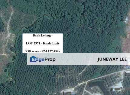 Bank Lelong Kuala Lipis Land : Lot 2971, Jalan Kuala Lipis-Merapoh-Sungai Koyan, Kechor Tui, 27200, Kuala Lipis, Pahang., Pahang, Sungai Koyan