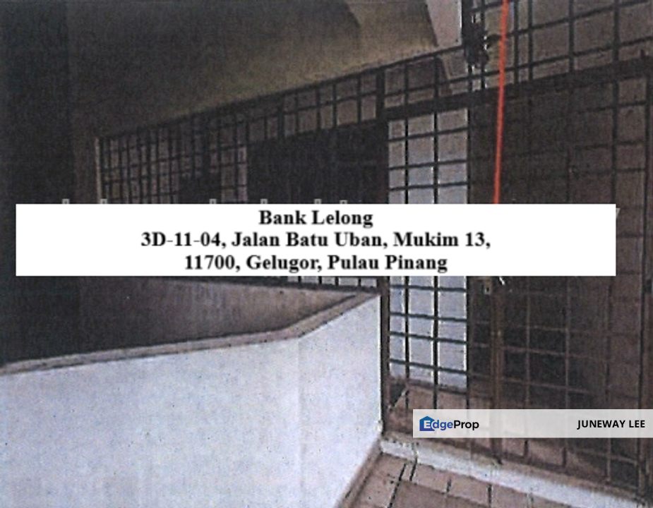 Bank Lelong : 3D-11-04, Jalan Batu Uban, Mukim 13, 11700, Gelugor, Pulau Pinang., Penang, Sungai Dua (Island)