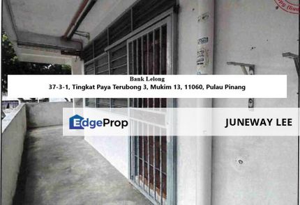 Bank Lelong Kos Rendah Flat : 37-3-1, Tingkat Paya Terubong 3, Mukim 13, 11060, Pulau Pinang, Pulau Pinang., Penang, Paya Terubong