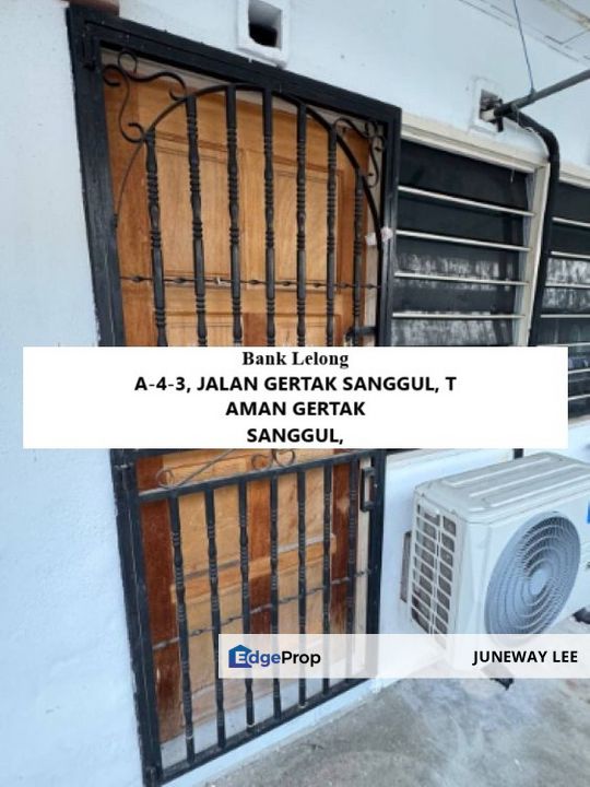 Bank Lelong Low Cost Flat :  A-4-3, JALAN GERTAK SANGGUL, TAMAN GERTAK SANGGUL, 11920, BAYAN LEPAS, Pulau Pinang., Penang, Teluk Kumbar