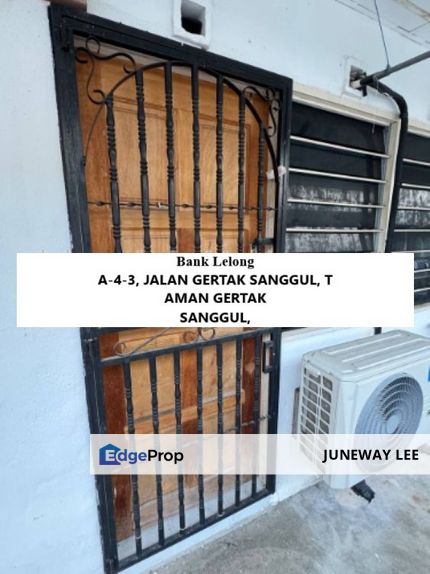 Bank Lelong Kos Rendah Flat : A-4-3, JALAN GERTAK SANGGUL, TAMAN GERTAK SANGGUL, 11920, BAYAN LEPAS, Pulau Pinang., Penang, Teluk Kumbar